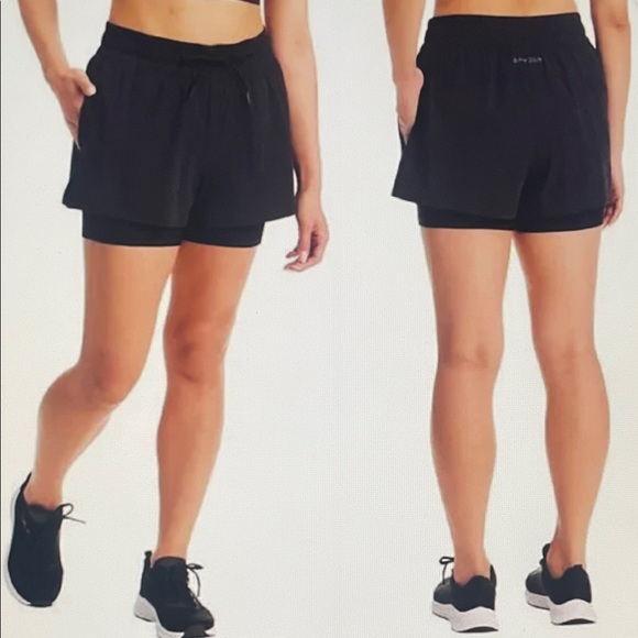 Spyder Pants - SPYDER ACTIVE Women's Black Athletic Shorts